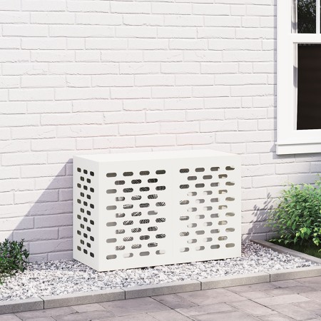 Cubierta de Aire Acondicionado - Blanca, 90x40x60 cm, Hecha de Acero von , Zubehör für Heizkörper - Ref: Foro24-865891, Preis...