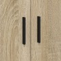 Mueble de almacenaje madera ingeniería roble Sonoma 127x41x40cm | Foro24.es | Tu tienda online para hogar, jardín y más Foro24.es