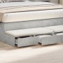 Cajones para Cama Gris Concreto 150x36,5x16,5 cm Madera Elaborada | Foro24.es | Tu tienda online para hogar, jardín y más Foro24.es