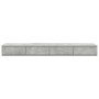Cajones para Cama Gris Concreto 150x36,5x16,5 cm Madera Elaborada | Foro24.es | Tu tienda online para hogar, jardín y más Foro24.es