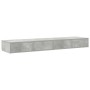 Cajones para Cama Gris Concreto 150x36,5x16,5 cm Madera Elaborada | Foro24.es | Tu tienda online para hogar, jardín y más Foro24.es
