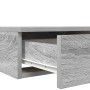 Cajones de cama en gris Sonoma, 150x36,5x16,5 cm, de madera ingenierizada de , Mesitas de noche - Ref: Foro24-866960, Precio:...