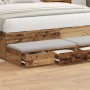 Cajones de cama Madera antigua 150x36,5x16,5 cm Madera engineered | Foro24.es | Tu tienda online para hogar, jardín y más Foro24.es