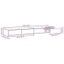 Cajones de cama de madera vieja 160x36,5x16,5 cm de madera ingenierizada by , Nightstands - Ref: Foro24-866977, Price: 91,71 ...