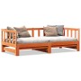 Cama día con cama nido Marrón Cera 180x200 cm Madera maciza de Pino | Foro24.es | Tu tienda online para hogar, jardín y más Foro24.es