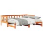Sofá cama extensible sin colchón marrón cera 2x(80x200) cm | Foro24.es | Tu tienda online para hogar, jardín y más Foro24.es