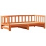 Sofá cama extensible sin colchón marrón cera 2x(80x200) cm | Foro24.es | Tu tienda online para hogar, jardín y más Foro24.es
