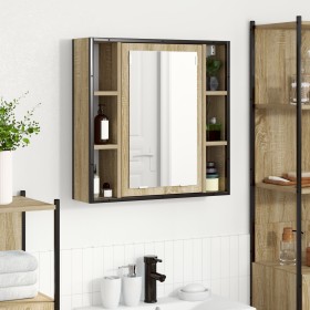 Unidad de Tocador para Baño Roble Claro Tablero