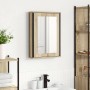 Gabinete de Espejo Roble Natural Tablero de partículas, vidrio, metal by , bathroom vanities - Ref: Foro24-868041, Price: 49,...