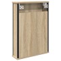 Gabinete de Espejo Roble Natural Tablero de partículas, vidrio, metal by , bathroom vanities - Ref: Foro24-868041, Price: 49,...