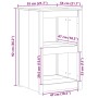 Gabinete de Cocina Exterior 55x55x92 cm Madera maciza de Douglas | Foro24.es | Tu tienda online para hogar, jardín y más Foro24.es