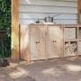 Puertas de Cocina Exterior 2 pcs 50x9x82 cm Madera Maciza de Pino | Foro24.es | Tu tienda online para hogar, jardín y más Foro24.es
