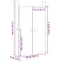 Puertas de Cocina Exterior Blancas 50x9x82 cm Madera Maciza de Pino | Foro24.es | Tu tienda online para hogar, jardín y más Foro24.es