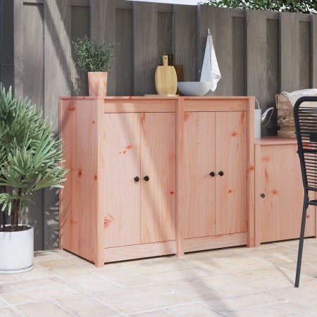Puertas de Cocina al Aire Libre 2 pcs 50x9x82 cm Madera Maciza de Abeto Douglas | Foro24.es | Tu tienda online para hogar, jardín y más Foro24.es