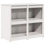 Gabinete de Cocina Exterior Blanco 106x55x92 cm Madera Maciza de Pino | Foro24.es | Tu tienda online para hogar, jardín y más Foro24.es