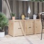 Gabinete de Cocina Exterior 106x55x64 cm Madera Sólida de Pino by , Kitchen cabinets - Ref: Foro24-868181, Price: 235,62 €, D...