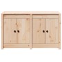Gabinete de Cocina Exterior 106x55x64 cm Madera Sólida de Pino by , Kitchen cabinets - Ref: Foro24-868181, Price: 235,62 €, D...
