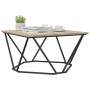 Mesa de Café Sonoma Roble 80x80x45 cm Madera elaborada | Foro24.es | Tu tienda online para hogar, jardín y más Foro24.es