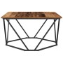 Mesa de café de madera vieja 80x80x45 cm de madera ingenierizada | Foro24.es | Tu tienda online para hogar, jardín y más Foro24.es