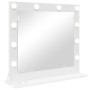 Espejo de tocador con luces LED Blanco 60x55x18 cm by , Mirrors - Ref: Foro24-868285, Price: 64,86 €, Discount: %