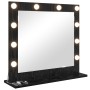 Espejo Vanity con Luces LED Roble Negro 60x55x18 cm by , Mirrors - Ref: Foro24-868286, Price: 76,45 €, Discount: %