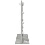 Espejo de Tocador con Luces LED Gris Concreto 60x55x18 cm | Foro24.es | Tu tienda online para hogar, jardín y más Foro24.es