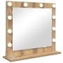 Espejo de Vanity con luces LED Roble Artisan 60x55x18 cm | Foro24.es | Tu tienda online para hogar, jardín y más Foro24.es