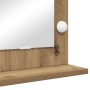Espejo de Vanity con luces LED Roble Artisan 60x55x18 cm | Foro24.es | Tu tienda online para hogar, jardín y más Foro24.es