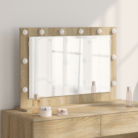 Espejo de Tocador Roble de Sonoma Madera compuesta, Vidrio | Foro24.es | Tu tienda online para hogar, jardín y más Foro24.es