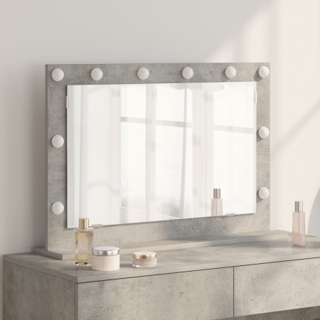 Espejo de Tocador Gris concreto Vidrio 80 x 55 x 18 cm Espejo | Foro24.es | Tu tienda online para hogar, jardín y más Foro24.es