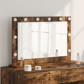 Espejo de Tocador Roble Ahumado Madera y vidrio 80 x 55 x 18 cm von , Spiegel - Ref: Foro24-868297, Preis: 83,33 €, Rabatt: %