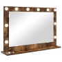 Espejo de Tocador Roble Ahumado Madera y vidrio 80 x 55 x 18 cm von , Spiegel - Ref: Foro24-868297, Preis: 83,33 €, Rabatt: %