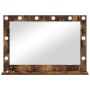 Espejo de Tocador Roble Ahumado Madera y vidrio 80 x 55 x 18 cm von , Spiegel - Ref: Foro24-868297, Preis: 83,33 €, Rabatt: %