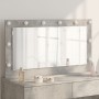 Espejo de Tocador Gris Concreto 100 x 55 x 18 cm Espejo LED de , Espejos - Ref: Foro24-868304, Precio: 74,91 €, Descuento: %