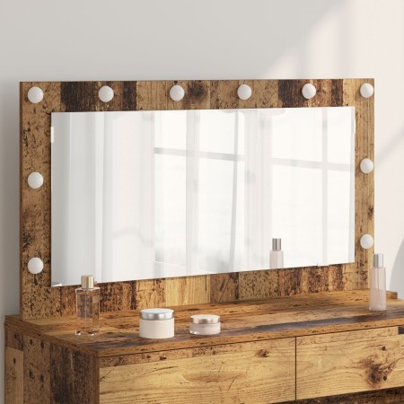 Espejo de tocador Madera envejecida Madera y vidrio | Foro24.es | Tu tienda online para hogar, jardín y más Foro24.es