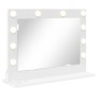 Espejo de Tocador con Luces LED Blanco 60x45x18 cm by , Mirrors - Ref: Foro24-868309, Price: 54,50 €, Discount: %