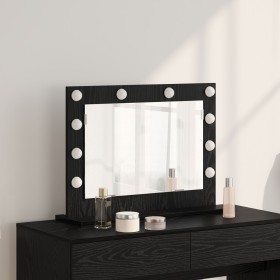 Comprar Espejo de tocador con luces LED Roble