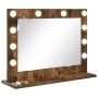 Espejo de Tocador Roble Ahumado Madera, Vidrio 60 x 45 x 18 cm | Foro24.es | Tu tienda online para hogar, jardín y más Foro24.es