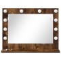 Espejo de Tocador Roble Ahumado Madera, Vidrio 60 x 45 x 18 cm | Foro24.es | Tu tienda online para hogar, jardín y más Foro24.es