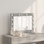 Espejo de Tocador Gris Sonoma MDF, Vidrio 60 x 45 x 18 cm | Foro24.es | Tu tienda online para hogar, jardín y más Foro24.es
