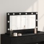 Espejo Vanity con luces LED Roble Negro 80x45x18 cm | Foro24.es | Tu tienda online para hogar, jardín y más Foro24.es