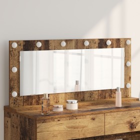 Comprar Espejo de tocador con luces LED de madera