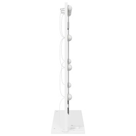 Espejo de tocador con luces LED Blanco 70x50x18 cm