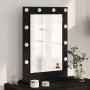 Espejo de tocador con luces LED Roble Negro 70x50x18 cm | Foro24.es | Tu tienda online para hogar, jardín y más Foro24.es