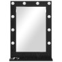 Espejo de tocador con luces LED Roble Negro 70x50x18 cm | Foro24.es | Tu tienda online para hogar, jardín y más Foro24.es