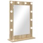 Espejo de Tocador Roble de Sonoma MDF, Vidrio 70 x 50 x 18 cm by , Mirrors - Ref: Foro24-868335, Price: 56,52 €, Discount: %