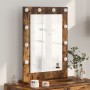 Espejo de tocador Roble ahumado Madera, Vidrio 70 x 50 x 18 cm | Foro24.es | Tu tienda online para hogar, jardín y más Foro24.es