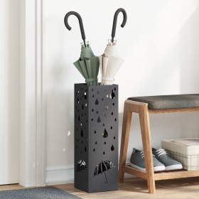 Soporte de Paraguas Negro Metal Mediano Patrón von , Schirmständer - Ref: Foro24-868476, Preis: 37,96 €, Rabatt: %