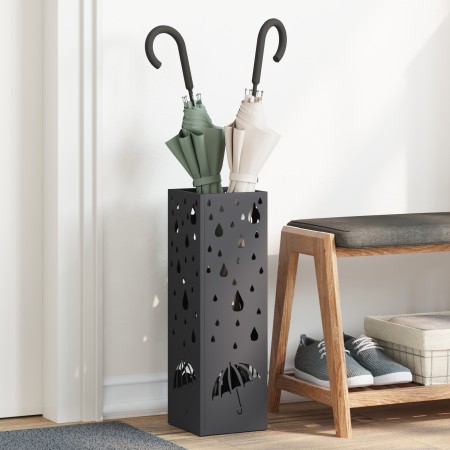 Soporte de Paraguas Negro Metal Mediano Patrón von , Schirmständer - Ref: Foro24-868476, Preis: 37,96 €, Rabatt: %