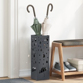 Soporte para Paraguas Antracita Metal Estándar Inlays Decorativos von , Schirmständer - Ref: Foro24-868478, Preis: 38,70 €, R...